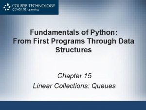 Fundamentals of Python From First Programs Through Data