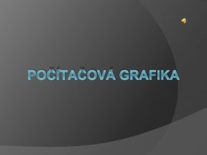 POTAOV GRAFIKA Co to je Potaov grafika je