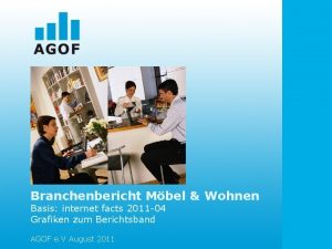 Branchenbericht Mbel Wohnen Basis internet facts 2011 04