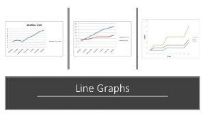 Line Graphs There are many different types of