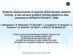 Airborne measurements of spectral direct aerosol radiative forcing