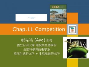 Chap 11 Competition v Case Study Competition in