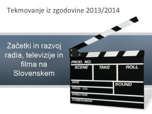 Tekmovanje iz zgodovine 20132014 Zaetki in razvoj radia