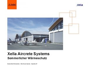 Xella Aircrete Systems Sommerlicher Wrmeschutz Xella Aircrete Systems