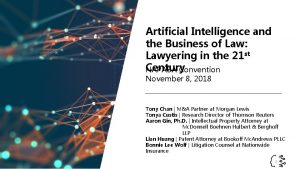 Artificial Intelligence and the Business of Law Lawyering