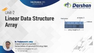 Data Structures DS GTU 3130702 Unit2 Linear Data