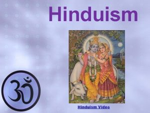 Hinduism Video World Population 900 million origins Hinduism