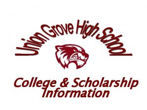 College Scholarship Information Alumni of Grambling State University
