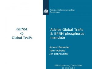 GPNM Global Tra Ps Advise Global Tra Ps