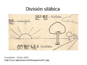 Divisin silbica Consultado 12 Nov 2015 http www