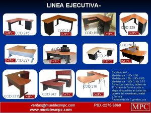 LINEA EJECUTIVA COD 210 COD 213 COD 229