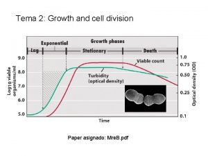 Tema 2 Growth and cell division Paper asignado