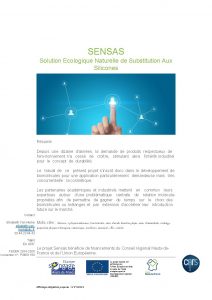 SENSAS Solution Ecologique Naturelle de Substitution Aux Silicones