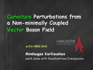 Curvature Perturbations from a Nonminimally Coupled Vector Boson