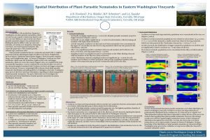 Spatial Distribution of PlantParasitic Nematodes in Eastern Washington