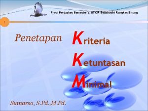 Prodi Penjaskes Semester V STKIP Setiabudhi Rangkas Bitung