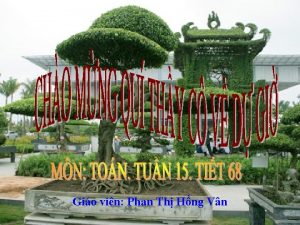 Gio vin Phan Th Hng Vn Th Ba