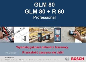 Launch package GLM 80 R 60 Professional GLM