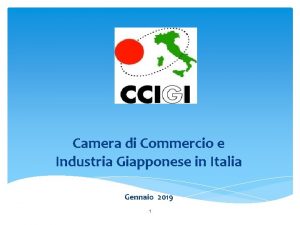 Camera di Commercio e Industria Giapponese in Italia