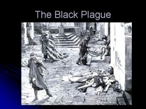 The Black Plague What is a plague l