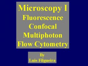 Microscopy I Fluorescence Confocal Multiphoton Flow Cytometry By