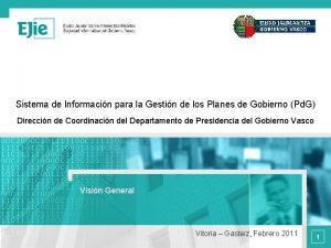 Sistema de Informacin para la Gestin de los