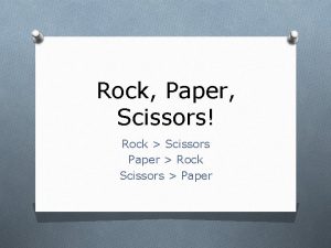Rock Paper Scissors Rock Scissors Paper Rock Scissors