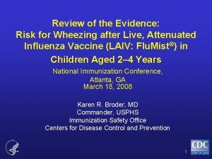 Review of the Evidence Risk for Wheezing after