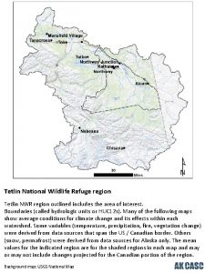 Tetlin National Wildlife Refuge region Tetlin NWR region