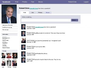 facebook Wall Photos Flair Boxes Robert Dole Kenneth