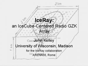 Ice Ray an Ice CubeCentered Radio GZK Array