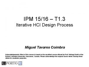 IPM 1516 T 1 3 Iterative HCI Design