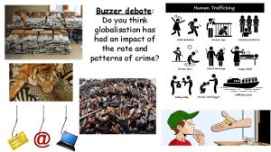 Buzzer debate Do you think globalisation has had