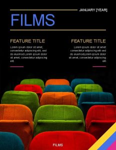 FILMS FEATURE TITLE JANUARY YEAR FEATURE TITLE Lorem