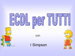 con I Simpson Ehi Lisa Cosa stai facendo