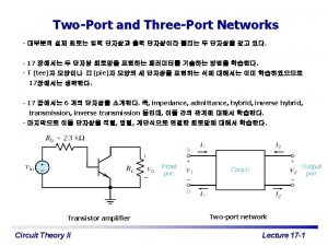 Transistor Amplifier Transistor amplifier small signal Data sheet