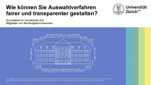 Wie knnen Sie Auswahlverfahren fairer und transparenter gestalten