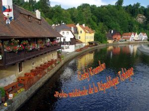 Cesk Krumlov est une petite ville mdivale de