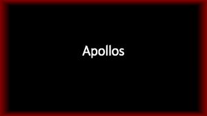 Apollos Apollos Apollos is one of those great