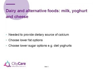 Dairy and alternative foods milk yoghurt and cheese