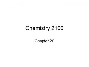Chemistry 2100 Chapter 20 Carbohydrates Molecular formula CH