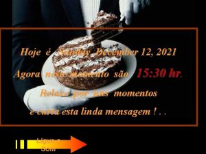 Hoje Sunday December 12 2021 Agora neste momento