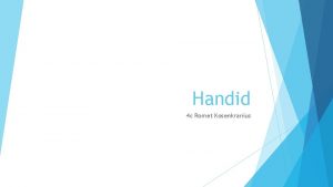 Handid 4 c Romet Kosenkranius Handid elavad Obi