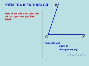 KIM TRA KIN THC C x Gc l