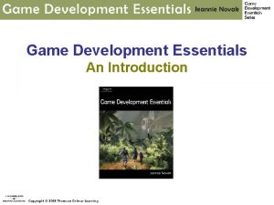 Game Development Essentials An Introduction Chapter 3 Game