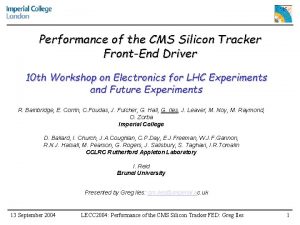 Performance of the CMS Silicon Tracker FrontEnd Driver