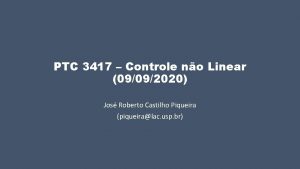 PTC 3417 Controle no Linear 09092020 Jos Roberto