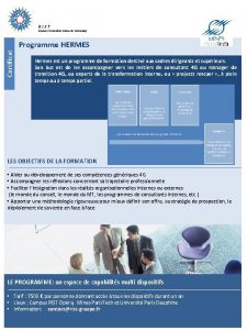 RIST Research Innovation Science Technology Certificat Programme HERMES