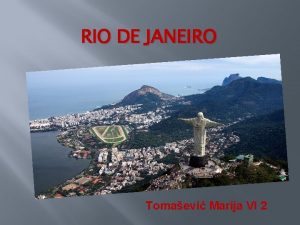 RIO DE JANEIRO Tomaevi Marija VI 2 RIO
