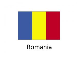 Romania Facts of Romania CapitalBucharest Total Area total